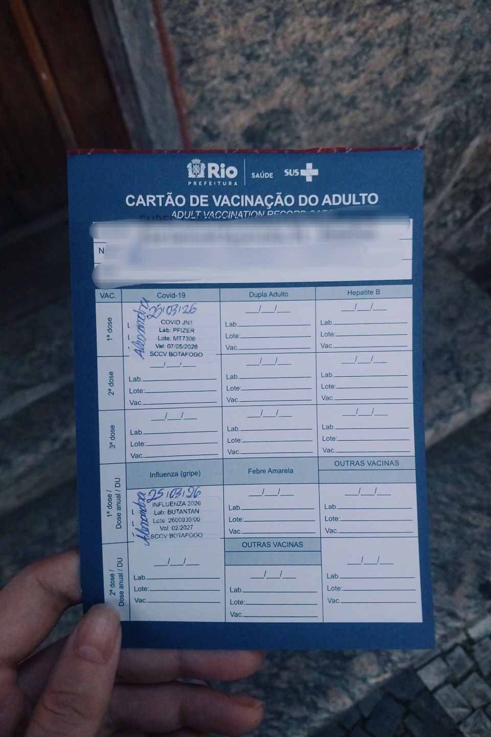 Totalmente imunizada